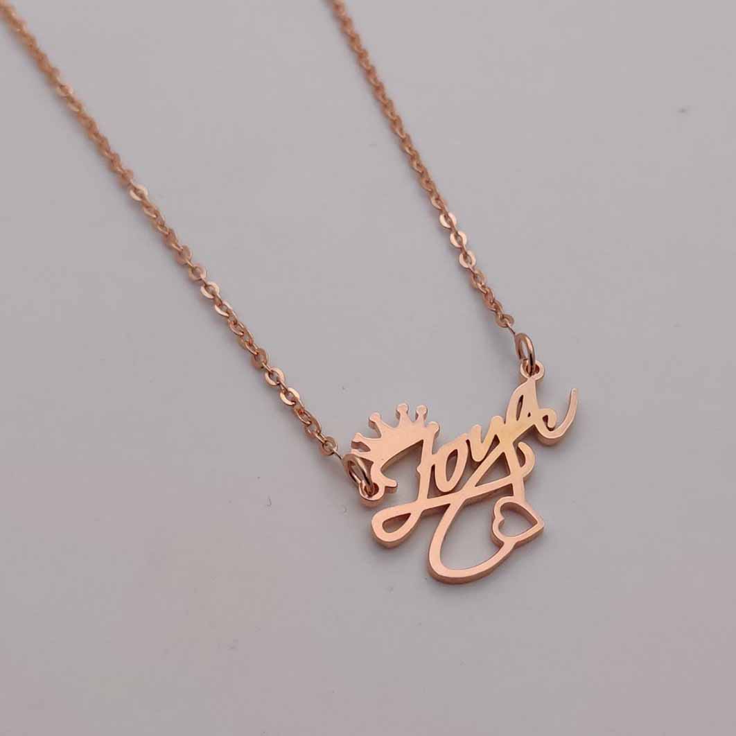 Queen Taj Personalized Name Necklace – Stayclassy.in