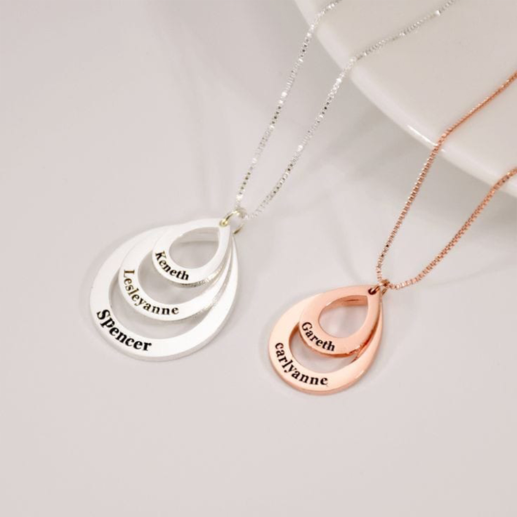 Drop name clearance necklace