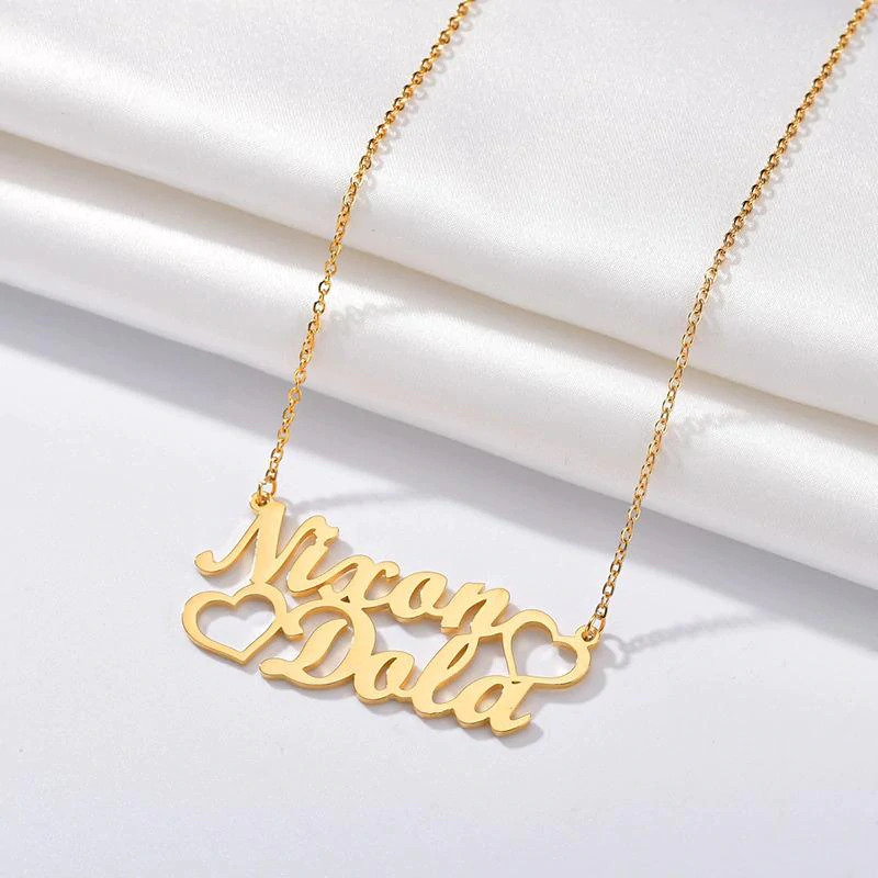 couple name necklaces