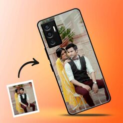 Custom Vivo V23E Glass Case