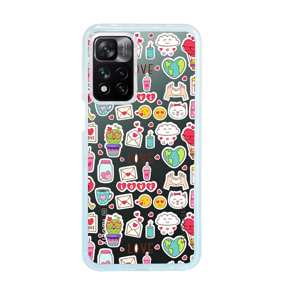 Funny Sticker Xiaomi 11i HyperCharge 5G Clear Case – 