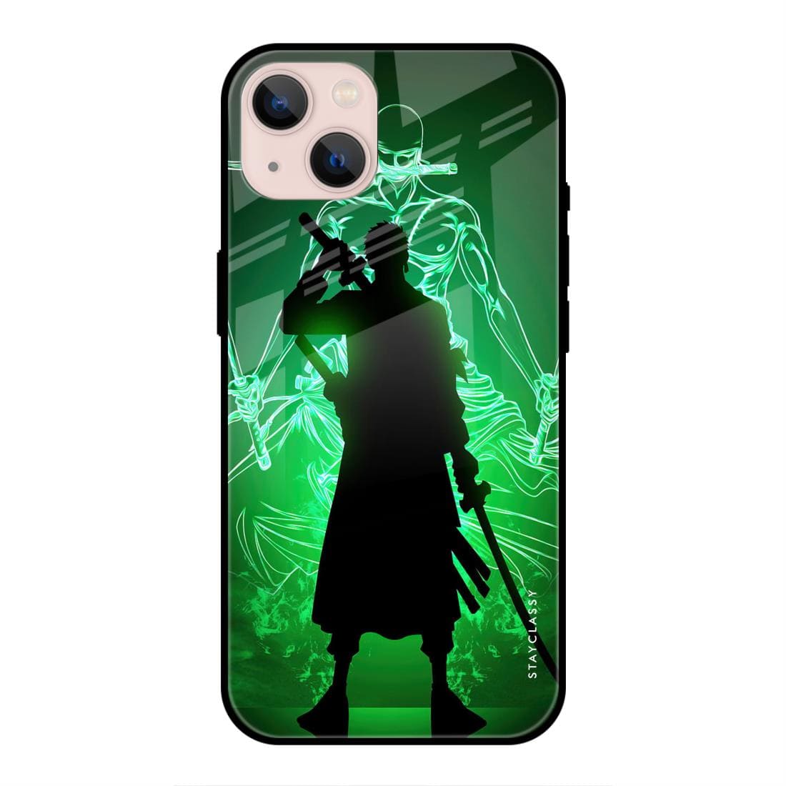 Roronoa Zoro iPhone 13 Glass Case – Stayclassy.in