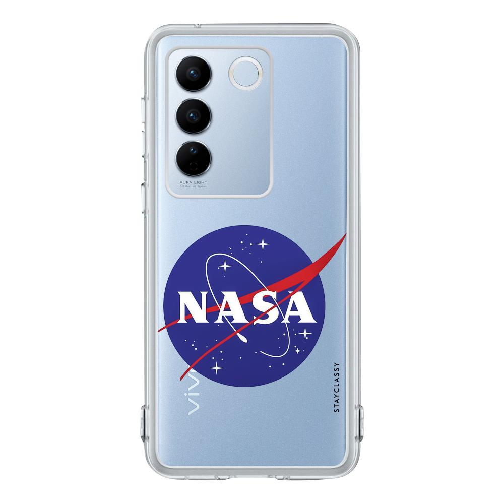 Nasa Logo Vivo V27 Pro Clear Case Stayclassy.in