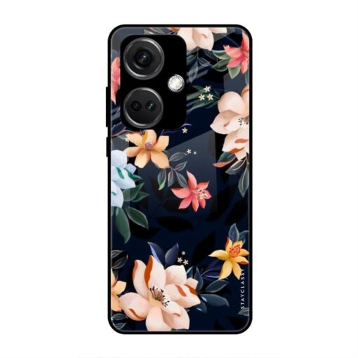 Premium vector Floral Pattern Oneplus Nord CE 3 5G Glass Case