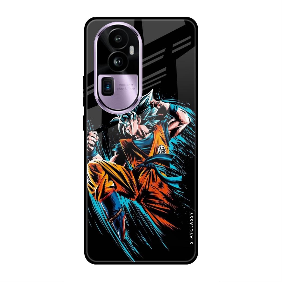 Goku dragon Ball anime art print Oppo Reno 10 Pro Plus 5G Glass Case –  Stayclassy.in