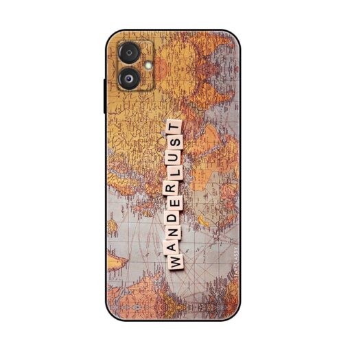 Vintage Map Samsung F14 5G Silicone Case