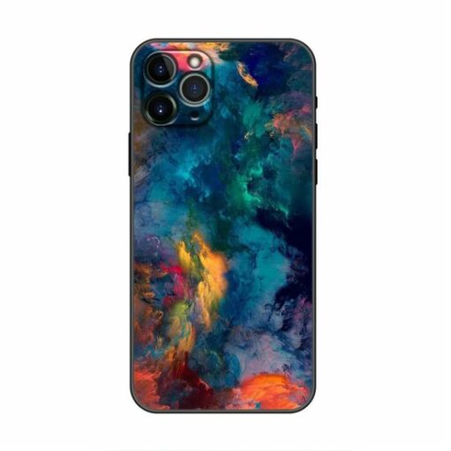 Color Strom Pattern iPhone 11 Pro Silicone Case