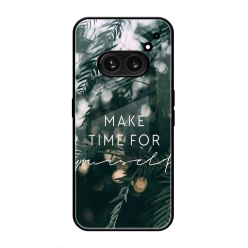 Time for yourself Nothing Phone 2A Glass Case