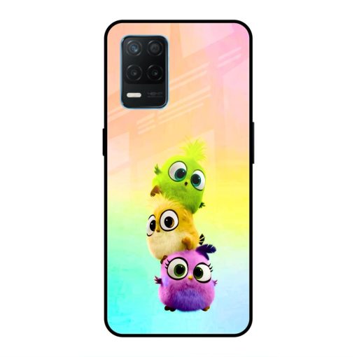 Baby Birds Realme Q3 5G Glass Case