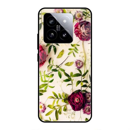 Dried Flowers Xiaomi 14 5G Glass Case