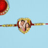 Custom Heart Shape Photo Rakhi