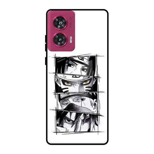 Naruto Eyes Motorola Moto G85 Glass Case