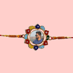 Custom Evil Eyes Photo Rakhi