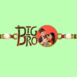 Custom Big Bro Tag Photo Rakhi