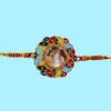 Custom Three Evil Eyes Bond Photo Rakhi