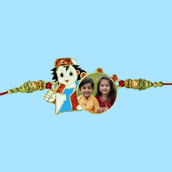 Custom Pokemon Cartoon Photo Rakhi