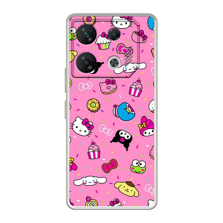 Hello Kitty Infinix GT 10 Pro Clear Case Stayclassy.in