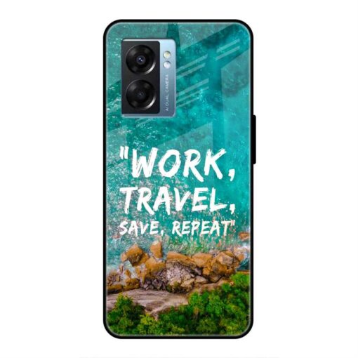 Work Travel Oppo A77 5G Glass Case