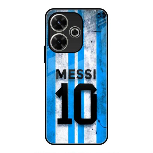 Messi Argentina Xiaomi Redmi 13 5G Glass Case