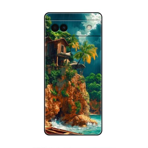 Beach House Google Pixel 6a Silicone Case