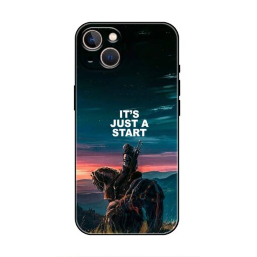 Just a Start iPhone 15 Silicone Case