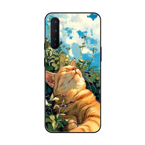 Garfield Sleeping OnePlus Nord Silicone Case