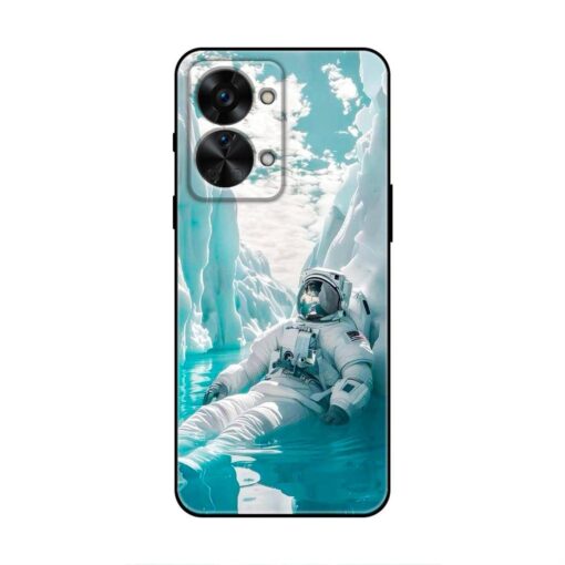 Frozen Astronaut OnePlus Nord 2T 5G Silicone Case