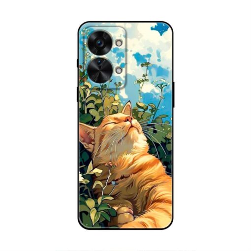 Garfield Sleeping OnePlus Nord 2T 5G Silicone Case