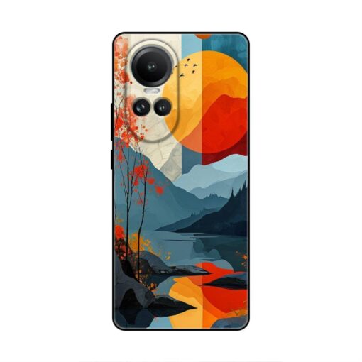 Autumn Mountain Oppo Reno 10 5G Silicone Case