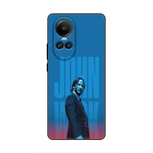 John Wick Oppo Reno 10 5G Silicone Case