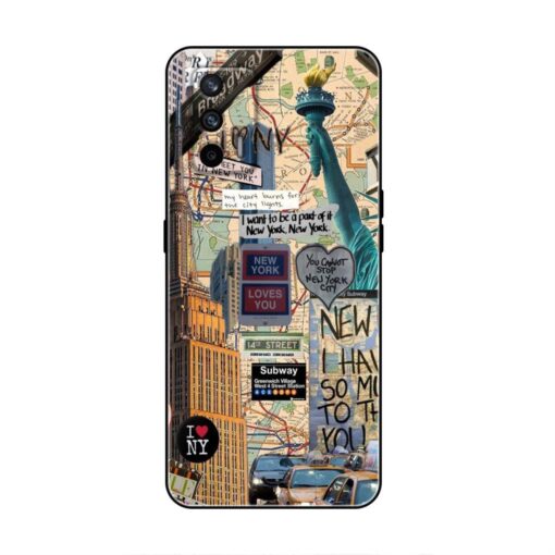 New York City Realme GT 5G Silicone Case