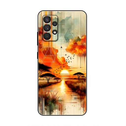 Desert Sunset Samsung A23 Silicone Case