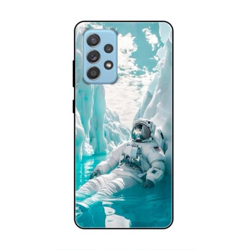 Frozen Astronaut Samsung A52s 5G Silicone Case