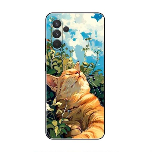 Garfield Sleeping Samsung F54 5g Silicone Case