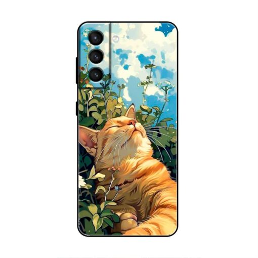 Garfield Sleeping Samsung S22 5G Silicone Case