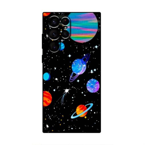 Neon Galaxy Samsung S24 Ultra Silicone Case