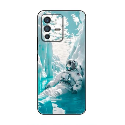 Frozen Astronaut Vivo S12 Silicone Case