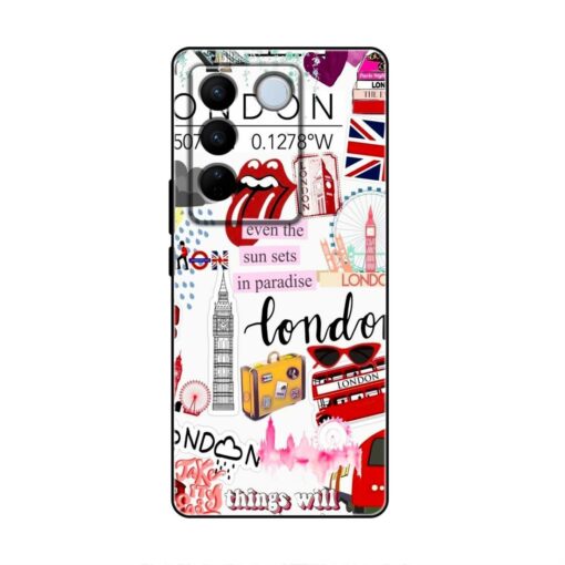 London Vivo V27 Silicone Case