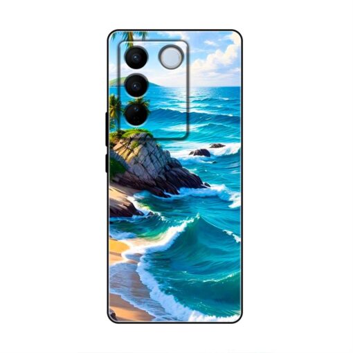 Tropical Beach Vivo V27 Pro Silicone Case