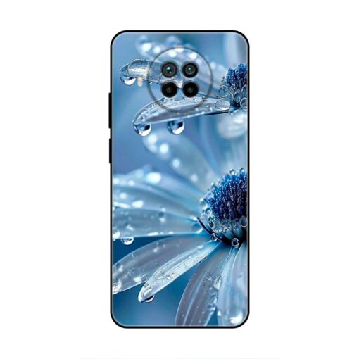 Blue Flowers Xiaomi Mi 10i 5G Silicone Case