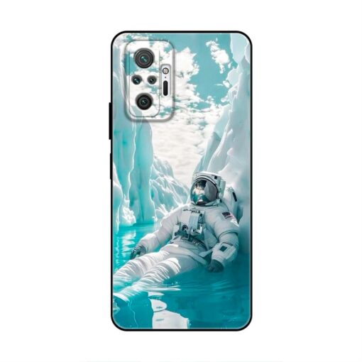 Frozen Astronaut Xiaomi Redmi Note 10 Pro Max Silicone Case