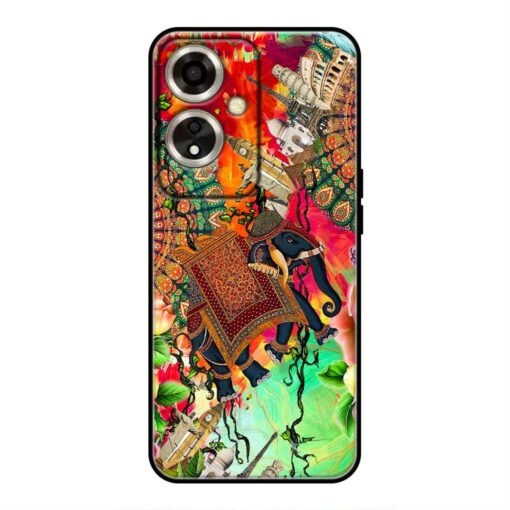 Ethereal Elephant Oppo A59 Silicone Case