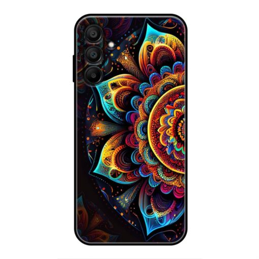 Colorful Mandala Pattern Samsung A15 5G Silicone Case