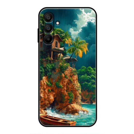 Beach House Samsung A25 Silicone Case