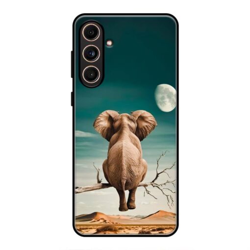 Sad Elephant Samsung M55 Silicone Case