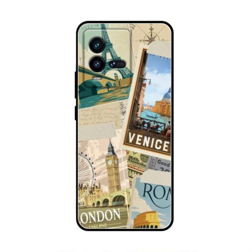 Travel Poster Vivo iQoo 9T 5G Silicone Case