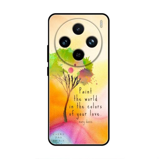 Visual Tree Vivo X100 Silicone Case