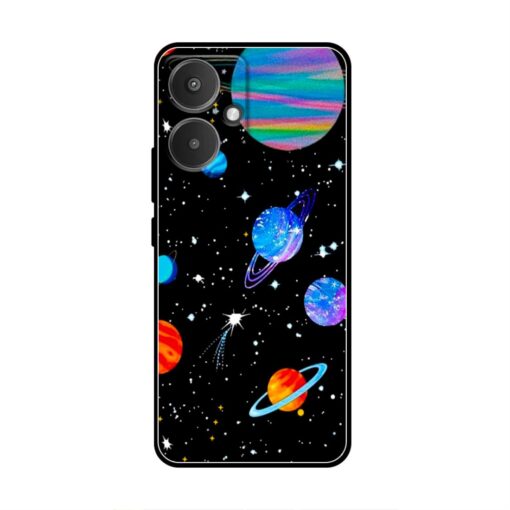 Neon Galaxy Xiaomi Poco F6 Silicone Case