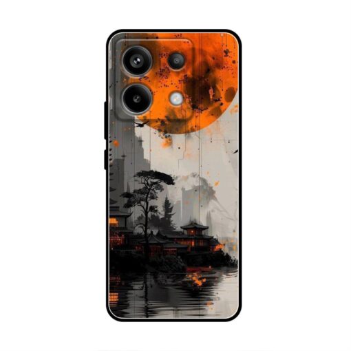 Orange Moon Xiaomi Redmi Note 13 Silicone Case