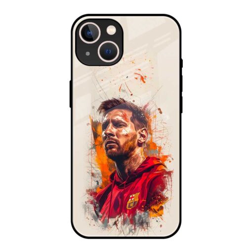 Lionel Messi iPhone 14 Plus Glass Case